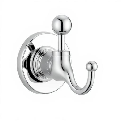 VTRUST Bathroom Robe Hook – Chrome Wall-Mounted Towel Hook